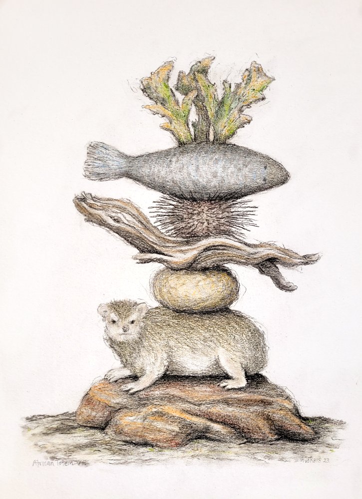 Tracey van der Reis - African Totem VIII